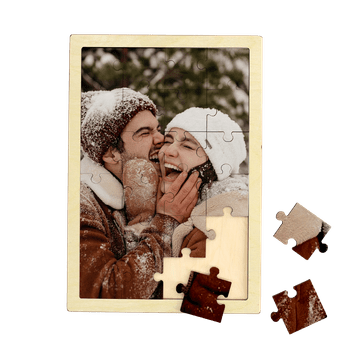 Houten fotopuzzel (staand 24)