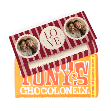 Gepersonaliseerde Tony’s Chocolonely Valentijn