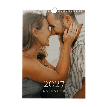 Gepersonaliseerde jaarkalender (staand)