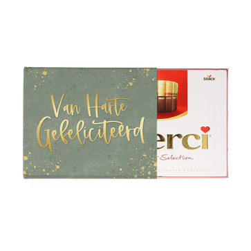 Merci chocolade personaliseren 250g
