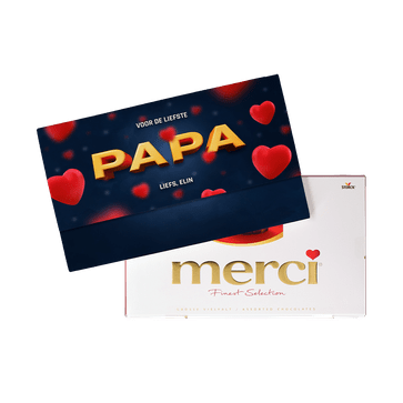 Merci chocolade personaliseren 400g
