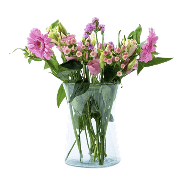 Roze brievenbusboeket
