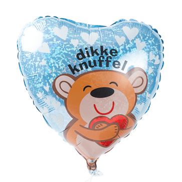 Heliumballon ‘Dikke knuffel’