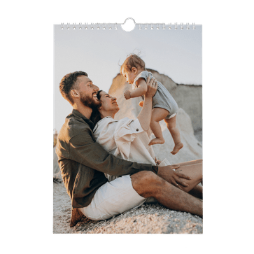 Gepersonaliseerde jaarkalender (staand)