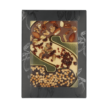 Luxe chocoladeletter in 3 smaken
