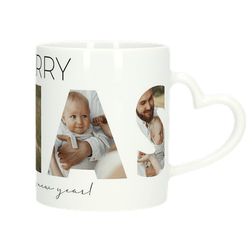 Kerstmok met hartvormig oor personaliseren