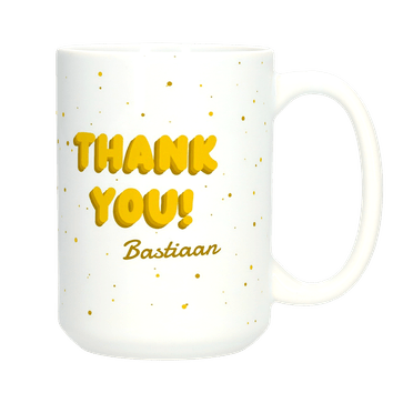 Gepersonaliseerde mega mok