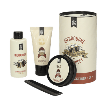 Bierdouche cadeauset
