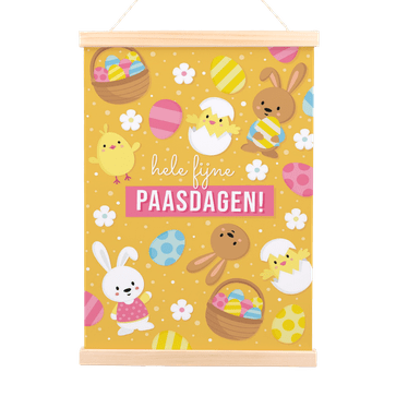 Gepersonaliseerde poster Pasen