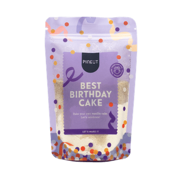 Pineut DIY cakemix voor een verjaardag