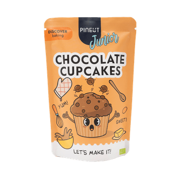 Pineut chocolade cupcake mix voor kinderen