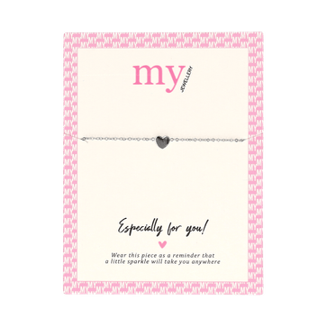 My Jewellery armband met hartje