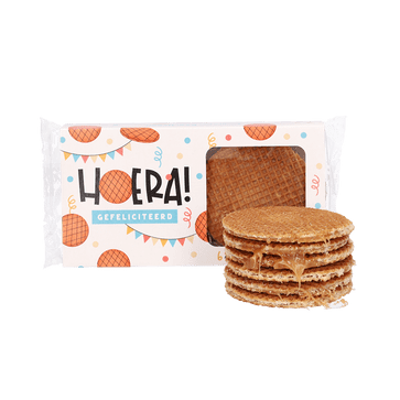 Stroopwafels 'Gefeliciteerd!’