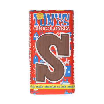 Tony’s Chocolonely chocoladeletter melk