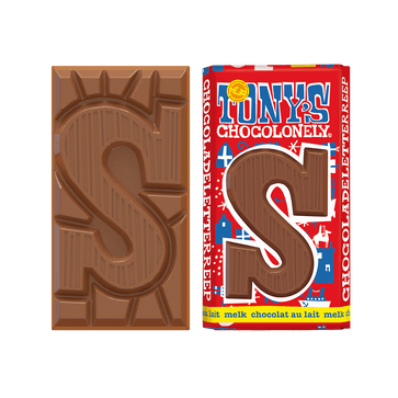 Tony’s Chocolonely chocoladeletter