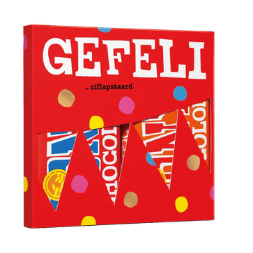 Tony’s Chocolonely cadeaupakket ‘Gefeli’