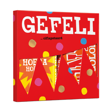Tony’s Chocolonely cadeaupakket ‘Gefeli’