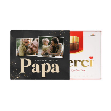 Gepersonaliseerde Vaderdag Merci (250g)