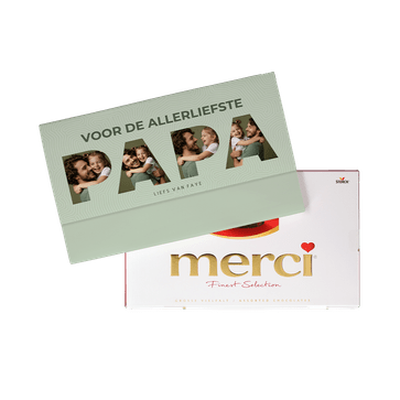 Gepersonaliseerde Vaderdag Merci (400g)