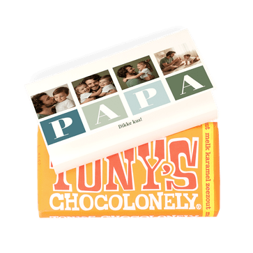 Gepersonaliseerde Tony’s Chocolonely voor Vaderdag