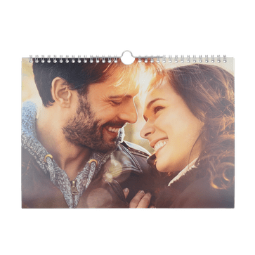 Gepersonaliseerde verjaardagskalender (liggend)