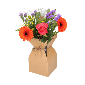 Vers gemengd brievenbusboeket