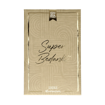 Geurzakje ‘Bedankt’