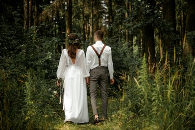 Trouwen in het bos