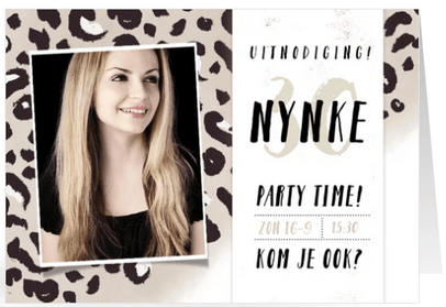 feestje panterprint