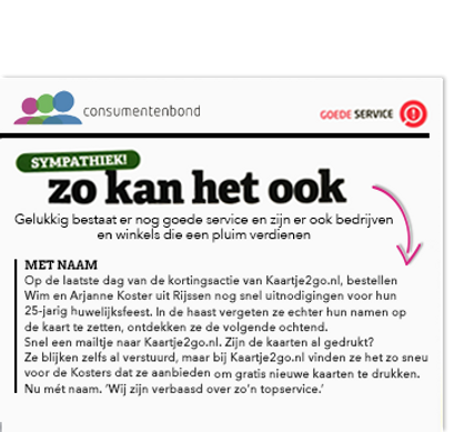 Consumentenbond Kaartje2go