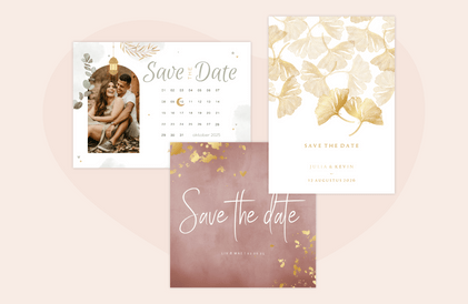 Save the date kaart