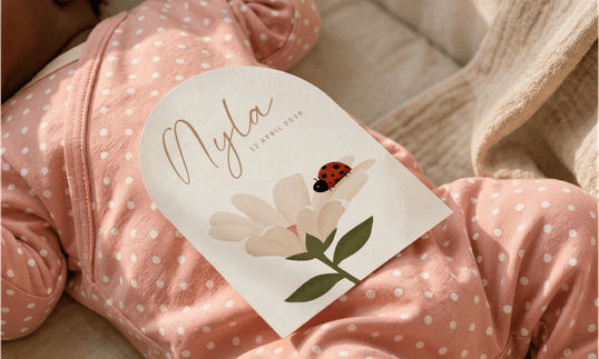 Geboortekaartjes meisje