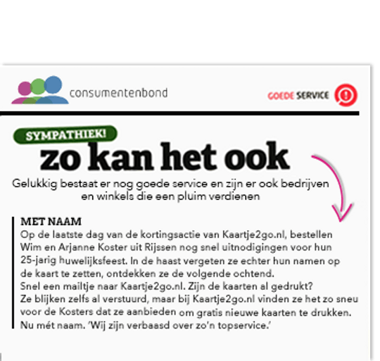 Consumentenbond Kaartje2go