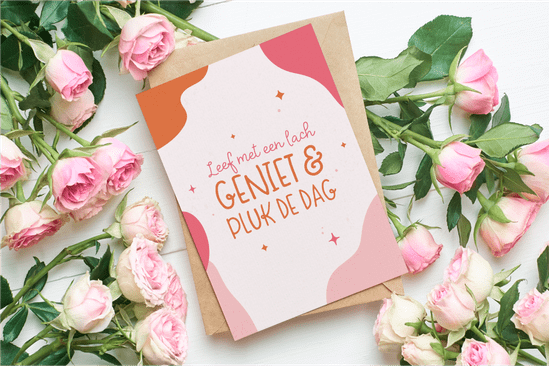 Kaartje met gedicht