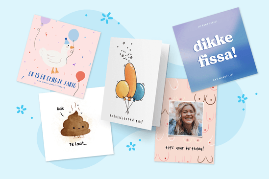 Kaartjes met grappige verjaardagswensen