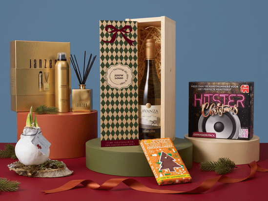 Kerst relatiegeschenken en cadeaus voor medewerkers