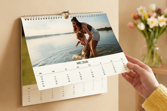 verjaardagskalender voor Moederdag ontwerpen