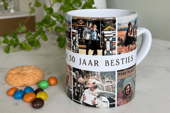 fotomok met collage voor vriendschap