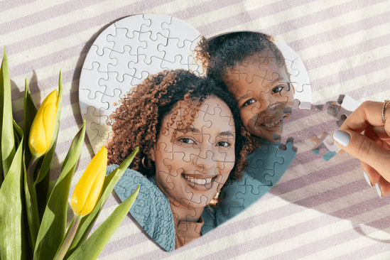 fotopuzzel ontwerpen voor vrouw