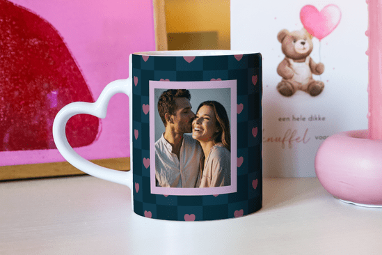 valentijn mok met foto