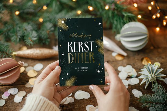 Uitnodiging kerstdiner tekst