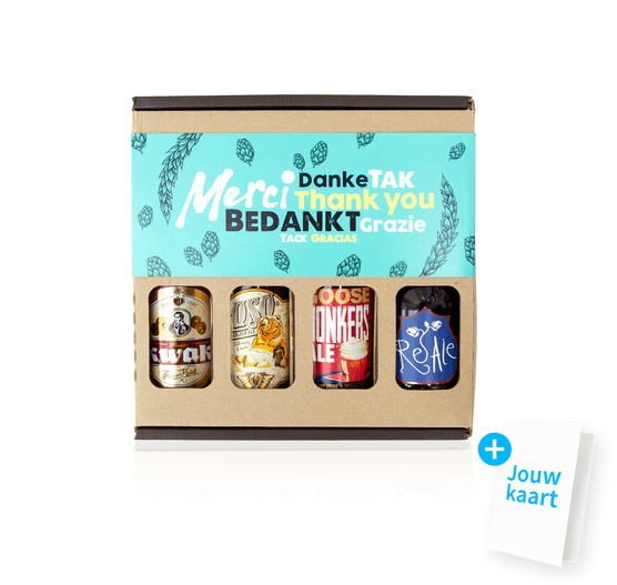 Bierpakket 'Bedankt'