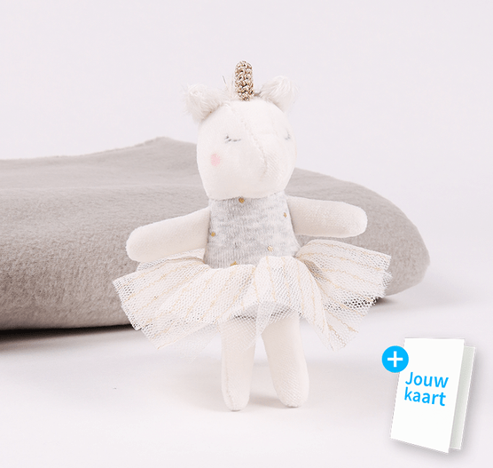 Velvet knuffelunicorn