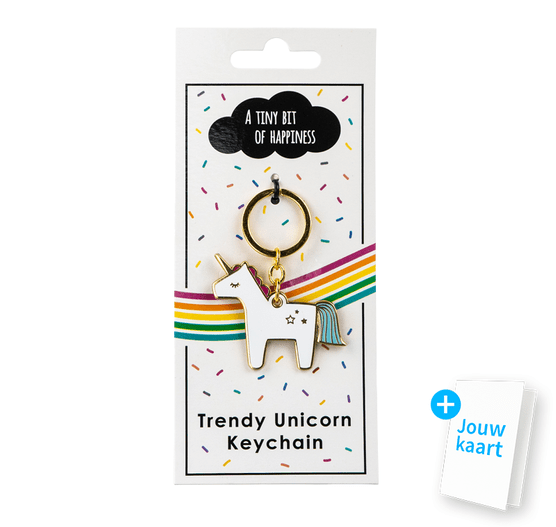 Unicorn sleutelhanger