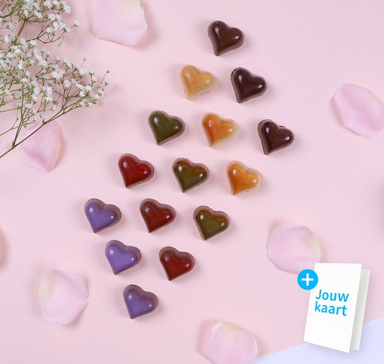 Nuts About You hartjesbonbons