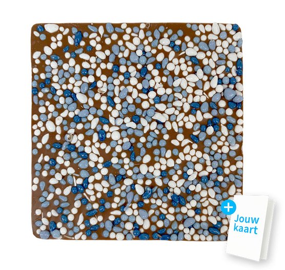 Baby chocolade - blauw