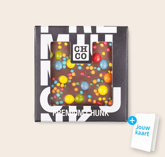 Chocolade chunk confetti