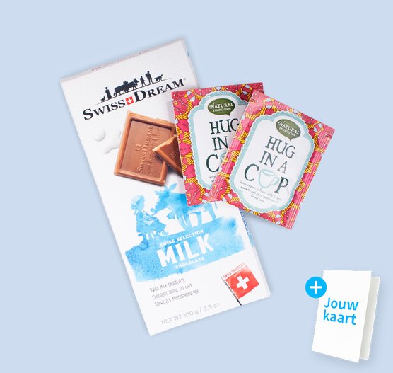 Cadeaupakket 'Hug in a cup'