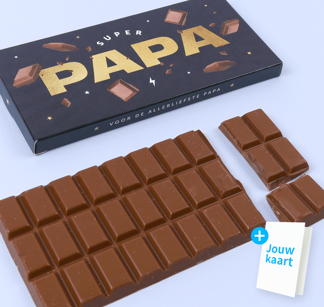 Chocoladereep ‘Superpapa' 3