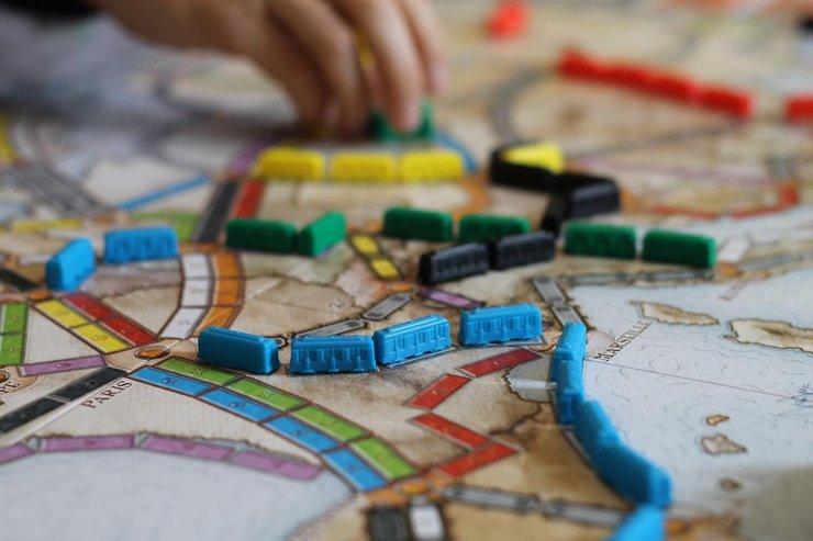 Familie spel kerst